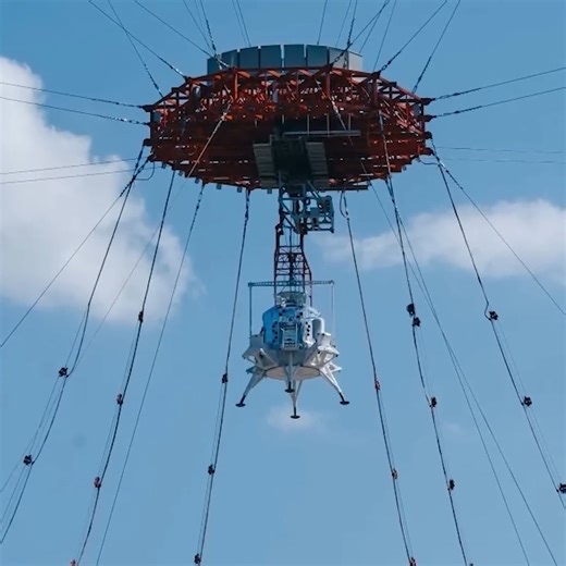 China is testing its new Lunar Landing Module! #aircraft #futurespace #China #spaceexploration #spacerace #space #Soviet #science | The Space Race