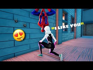 Fortnite Chapter 4 Roleplay: SPIDER-MAN (Spider-Gwen likes me?!?) PS5