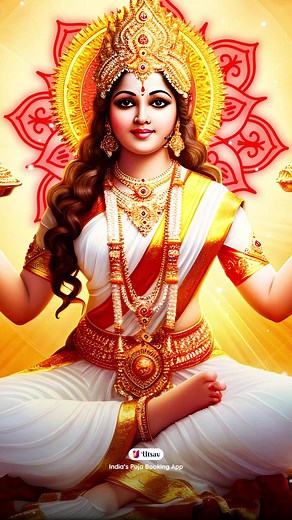 3.9K views · 205 reactions | Sri Suktam a prayer which is dedicated to Ma Laxmi for Wealth & Prosperity Want ti chant the full Sri Suktam to get the blessings of Ma Laxmi in your life. Video link- https://youtu.be/zSwascumdAU?si=-ZoEUoMQK8_U37Lv #mahalaxmi #srisuktam #laxmi #vandana #mantra #utsavapp #mahalaxmimantra | Utsav App: Devotion & Festivals | Facebook