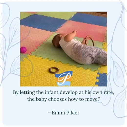“By letting the infant develop at his own rate, the baby chooses how to move.” —Emmi Pikler *Chahin, E., & Tardos, A. (2017). In Loving Hands: How the Rights for Young Children Living in Children’s Homes Offer Hope and Happiness in Today’s World. Xlibris Corporation. Gratitude to our dear baby Natalia for letting us share this video with PiklerUSA. * You can visit our web page for more information http://www.Pikler.org *We do not use stock images or videos; they are all from colleagues that have