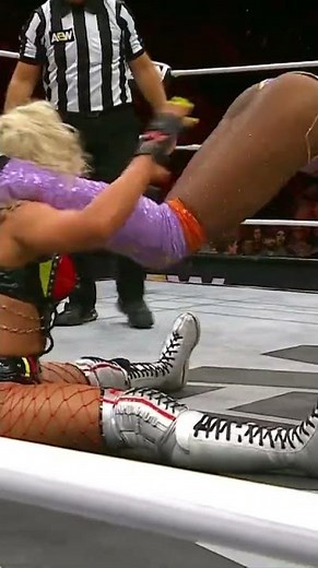 Queen Aminata redefined the definition of “headbutt” during AEW Summer Blockbuster!