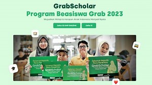 Cara Daftar Beasiswa GrabScholar 2023 untuk SD, SMP, SMA, SMK, S1 di benihbaik.com - Tribunnews.com