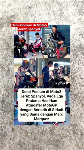Bismillah podium 1 veda #shorts #short #beritamotogp #moto3 #motogp #motor #veda #trending #marquez