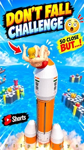 Crazy Rocket Flip!🚀😱 #shorts #3DGaming