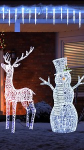 197 reactions · 3 comments | Transform your garden into a magical winter wonderland! 歷☃️ From twinkling reindeer and snowy polar bears to cheerful snowmen and glowing candy cane lights, our outdoor decorations make your home shine bright this festive season!  Shop in-store or online now and bring holiday cheer to your doorstep: https://bit.ly/3X2tC2I #EnjoyChristmas #OutdoorChristmasDecorations #WinterWonderland | homestore and more | Facebook