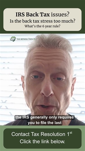 IRS Back Tax issues?