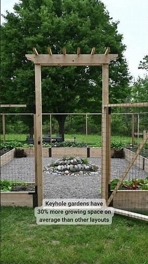 Maximize Your Garden's Potential with a Keyhole Design