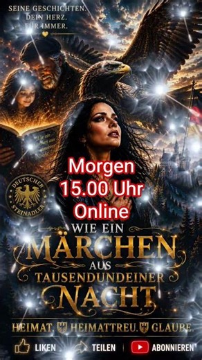 ✨„Wie ein Märchen aus tausendundeiner Nacht“ 🦅❤️Eine emotionale deutsche Rockballade 💥