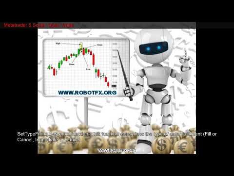 Metatrader 5 Script Open Trade