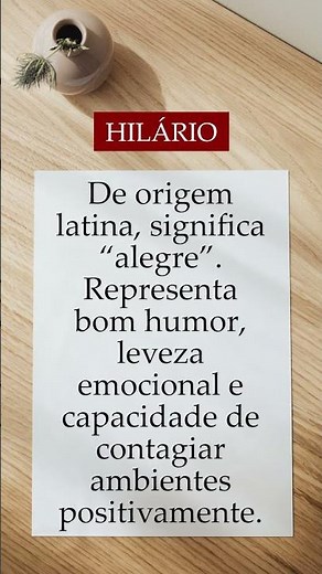 Hilário - Origem dos nomes
