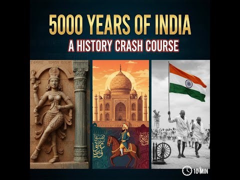 Indian History: Ancient to Modern | Complete Overview ( ENGLISH )