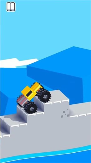 Level 61 (Slow Climb) - (Drive Mad) FANCADE Fun Gameplay #shorts #fancade #drivemad 4k All Levels