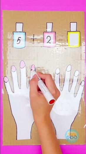💅 Nail Toy Math? 😄 Learn Counting While Playing Salon! ➕