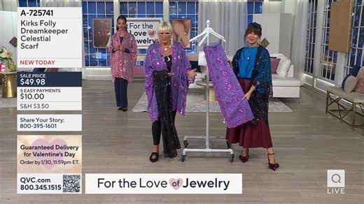 You are watching Kirks Folly Jewelry on QVC®. Shop the show, here: https://qvc.co/qvcshopnowjanuary2026 | QVC Live