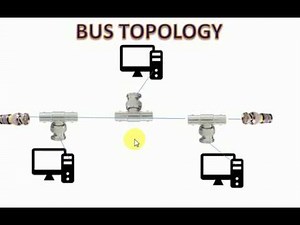 how to design bus topology || physical setup of bus topology