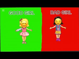 My play home plus-bad girl vs good girl😊😒