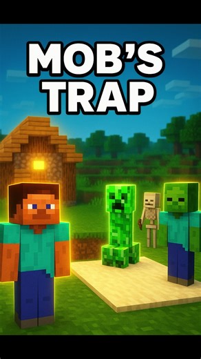 "💥Only Pro Players Use this Mob Trap 🤯...