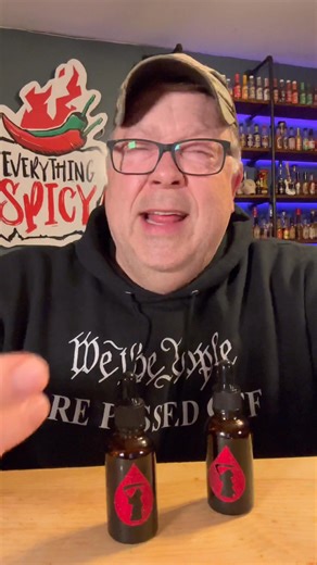 I try a hot pepper tincture called Soul Snatcher — and it lives up to the name 😈 #lordoftheringsting #everythingspicyphil #showthepepper #cravingcapsaicin #spiceking #ShutUpAndBurn #SpiceKingdom #keepitspicy #pain | Everything Spicy