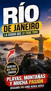 Río de Janeiro: la ciudad donde la naturaleza lo domina todo 🇧🇷