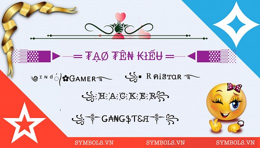 999  Tên Game Kí Tự Đặc Biệt Mới Nhất 2026 (Siêu Ngầu)