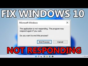 🖥️ How to Fix "Windows 10 not responding" [2023 EDITION] 🖥️