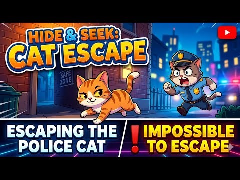 Hide and seek :Cat Escape! Live [ ALIVE GAMING ] LIVE STREAM IN TELUGU AND HINDI AND ENGLISH
