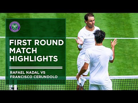 Rafael Nadal vs Francisco Cerundolo | First Round Highlights | Wimbledon 2022