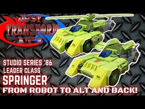 JUST TRANSFORM IT!: Studio Series '86 Leader Springer