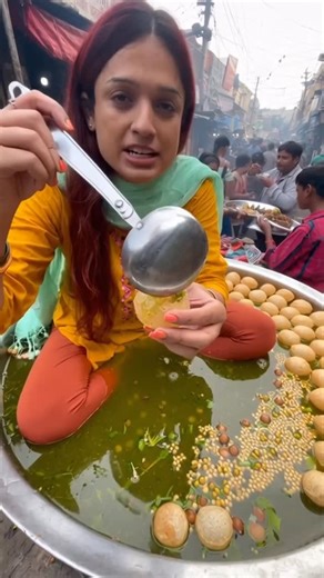 Sherry Soni | BIBA ✨ on Instagram: "Sherry Soni’s Famous Veg Pani Puri 🤤🍛🤭 #funny #comedy #food"