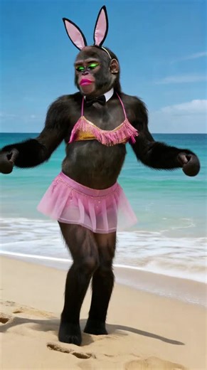 Monkey Dance Challenge with Adorable Trips