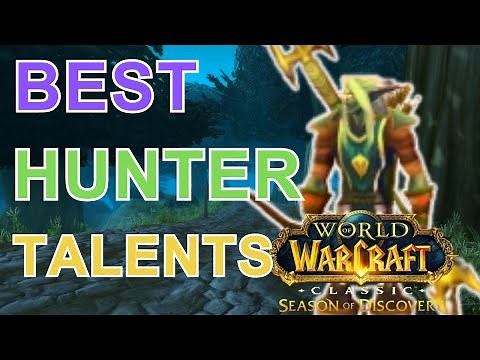 Hunter best talents guide SOD PVE & PVP - all specs