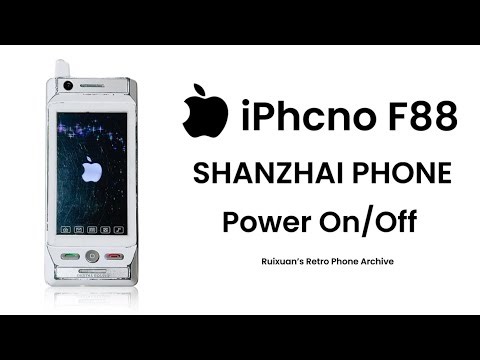 iPhcno F88 (Shanzhai Phone) - Power On/Off