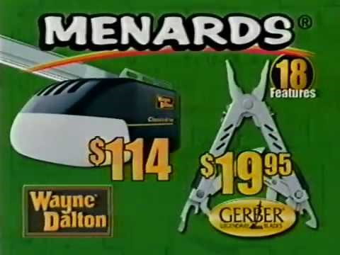 Menards December 2002 Ad
