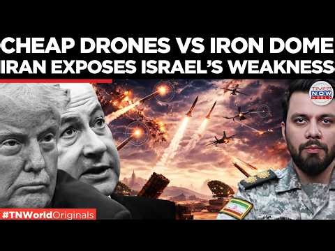 IRON DOME UNDER SIEGE: $20K Iranian Drones Breach Israel’s Defenses | US-Iran War