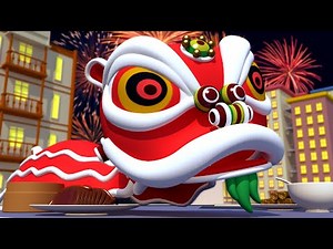 Monster di Tahun Baru Cina - Patroli Mobil 🚓 🚒 truk kartun untuk anak-anak