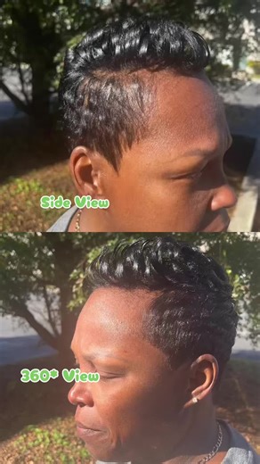 Pixie Cut Styles: Side & 360 Views