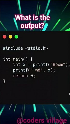 Interview question | C programming language