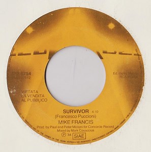 Mike Francis / Maxine - Survivor / 1984
