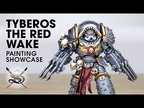 CUSTOM TYBEROS! Space Marines Carcharodons Painting Showcase Warhammer