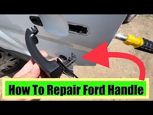 How to Replace Ford Exterior Door handle