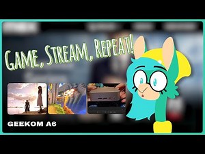 From Retro Gaming to 4K Streaming: GEEKOM A6 Does It All!#minipc #geekom #computer #tech
