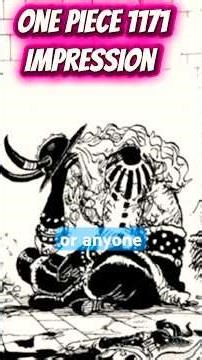 One Piece Chapter 1171 #impression #loki #luffy