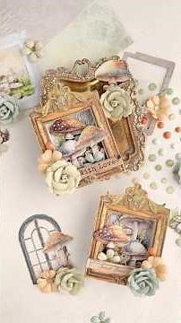 Matchbox Art Tutorial | Paper Crafting with Sizzix and Prima Marketing