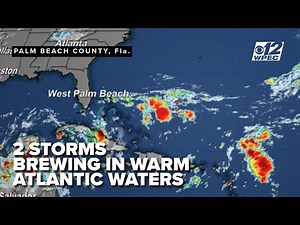 Tropical Storm Jerry forms in the central Atlantic
