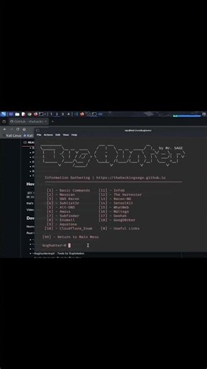 Bug Hunter Tool 🔥 All in One Bug Bounty Recon, Discovery & Exploitation Toolki part 3