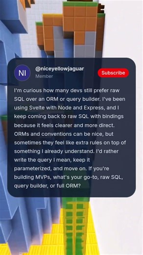 Raw SQL over ORMs? Here's why some devs refuse to switch