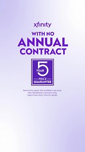 No annual contracts. Just reliable WiFi. | Xfinity