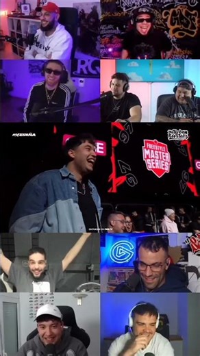 MULTI-REACTION TO BABI'S RHYME VS INVERT | FMS SPAIN 2025/26 J5 Season 8