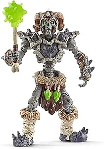 Schleich Eldrador, Eldrador Creatures, Action Figures for Boys and Girls 7-12 Years Old, Stone Skeleton with Weapon