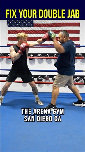Throw DOUBLE Jabs the RIGHT Way! #boxing #jab #boxeo #boxingtraining
